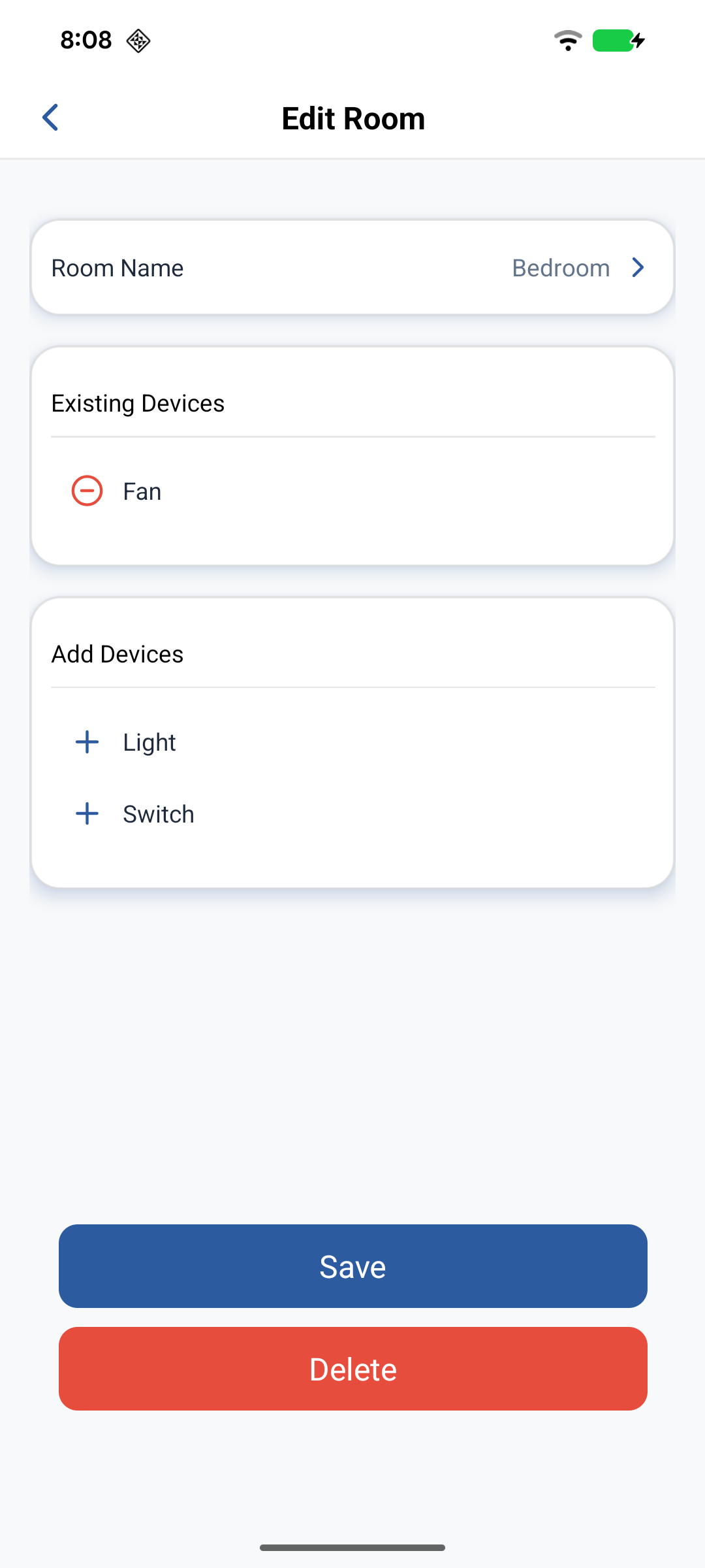 Edit room device membership